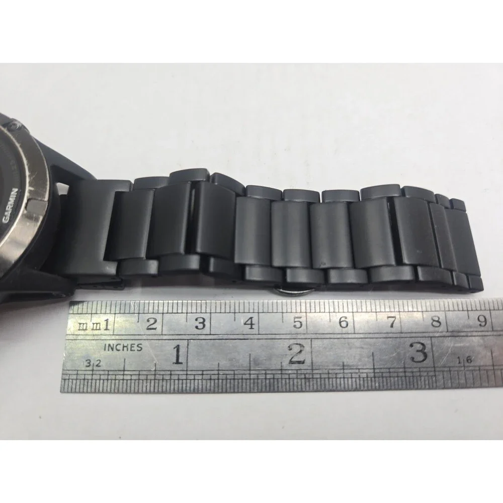 Garmin Fenix 5 47mm GPS Multisport Smartwatch Heart Rate 100M Black Watch Tested